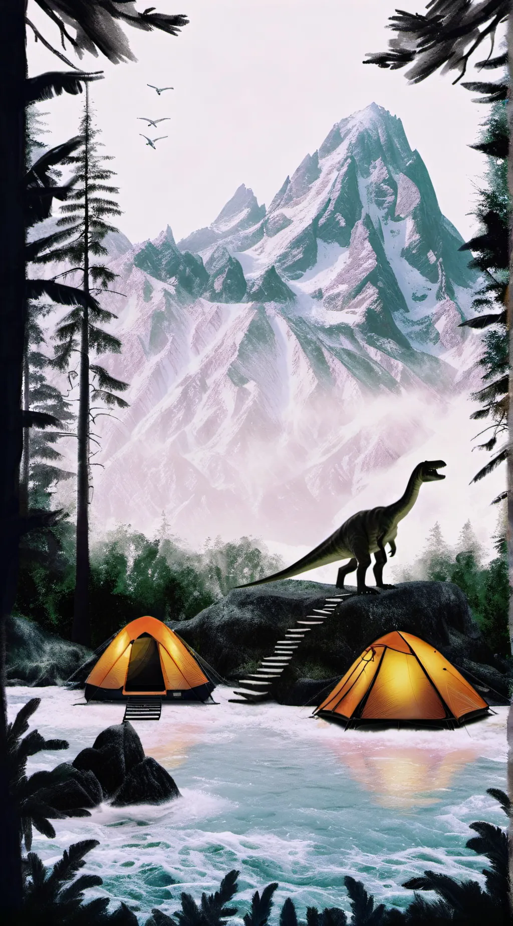 ai character: camp fam  background