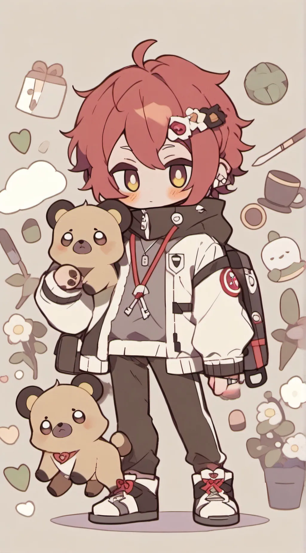 ai character: simon background