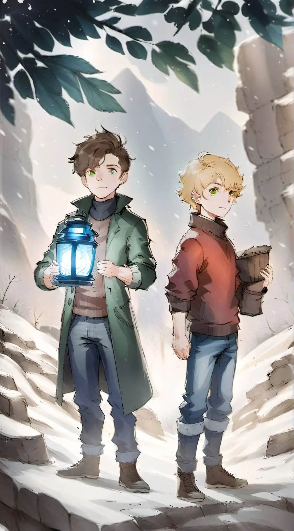 ai character: Scar x Grian  background