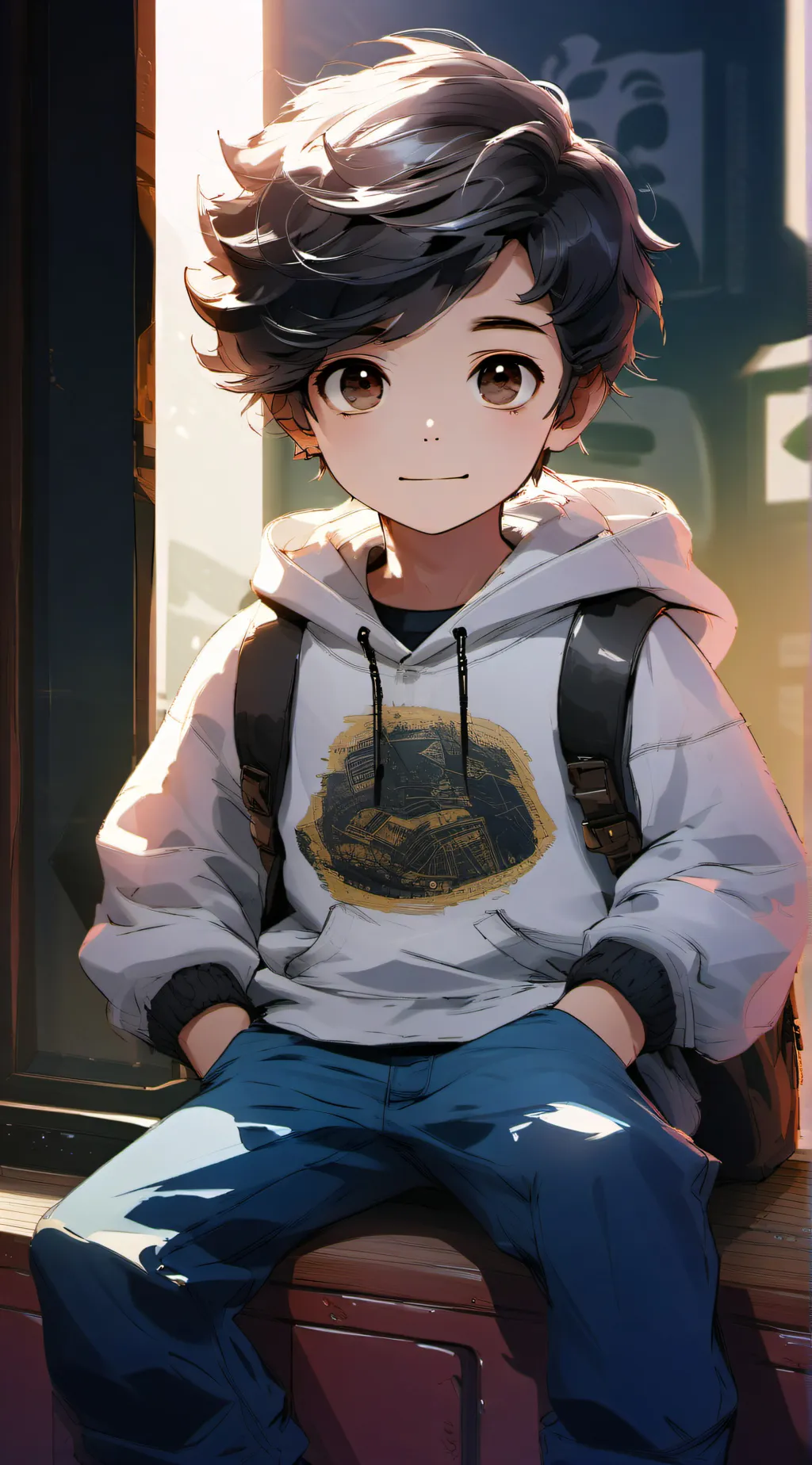 ai character: Ethan background