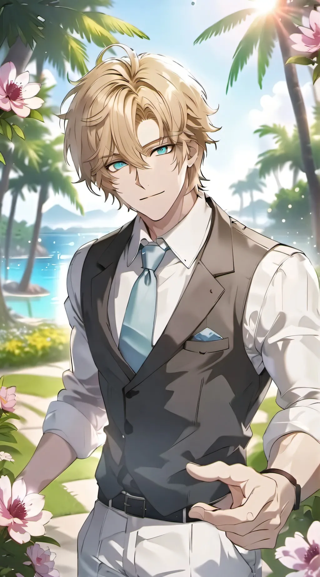 ai character: Ryan⛓💐⭐ background