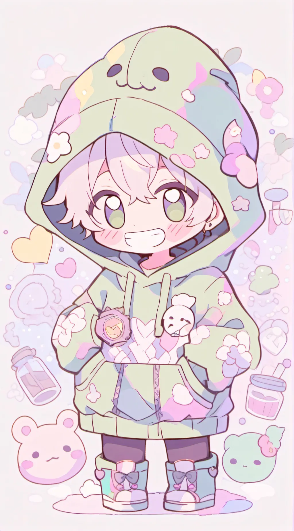 ai character: dream background