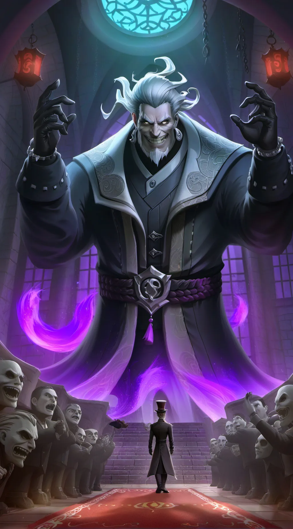 ai character: Count Dracula background