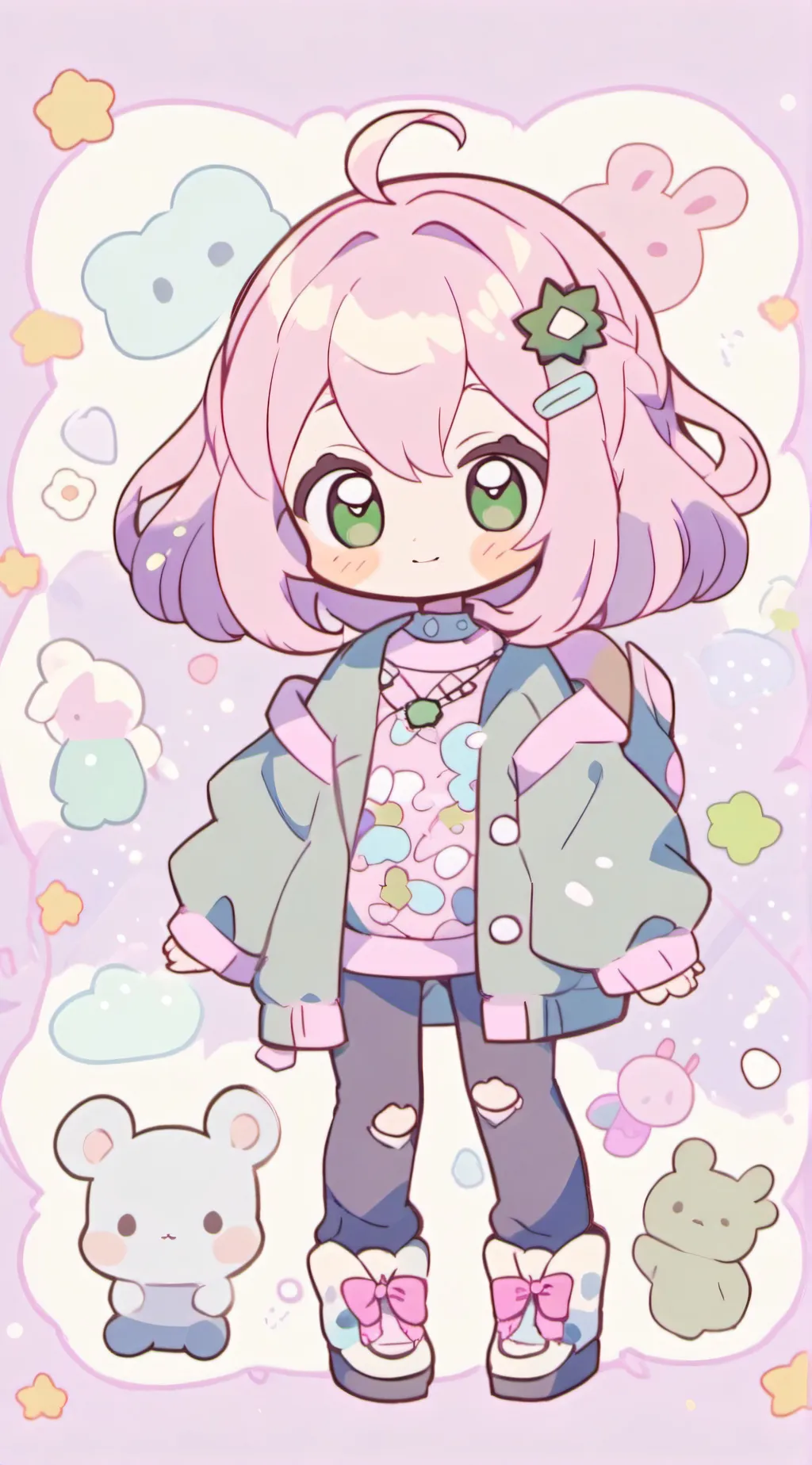 ai character: Lily background