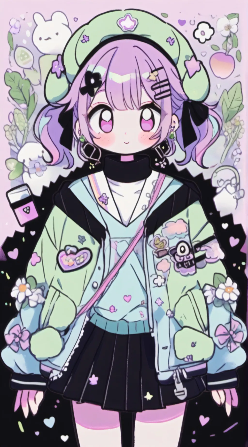 ai character: catnap background