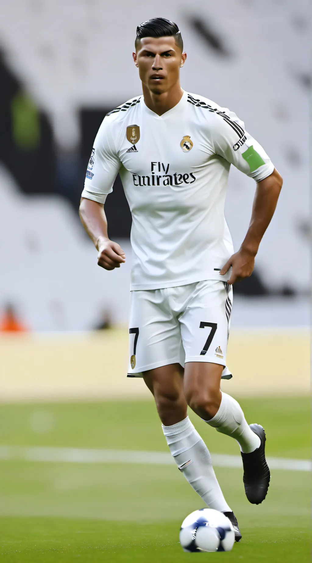 ai character: Cristiano Ronaldo background