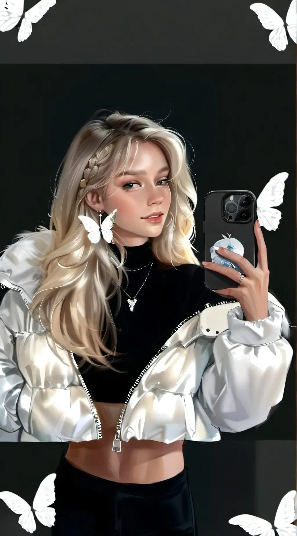 ai character: ☆Halo☆ background