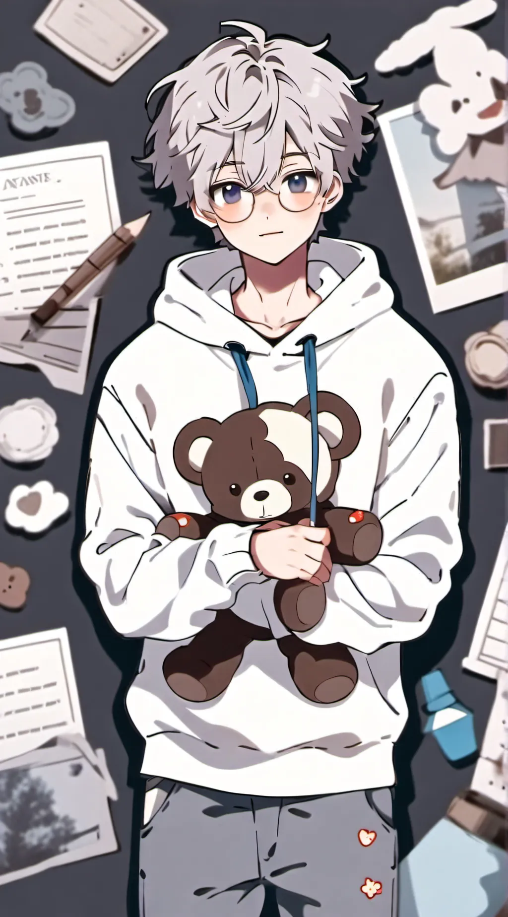 ai character: Max background