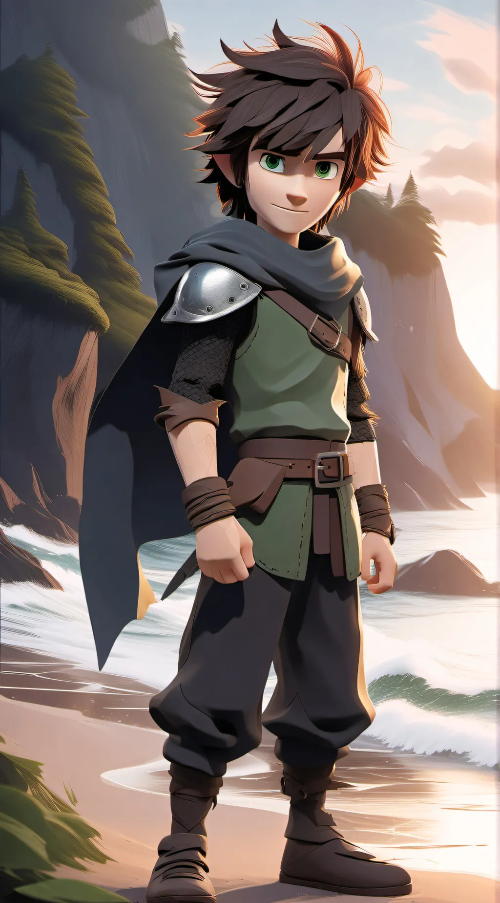ai character: [HTTYD] Hiccup background