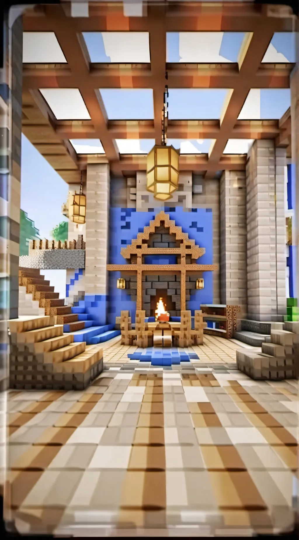 ai character: minecraft/mojang background