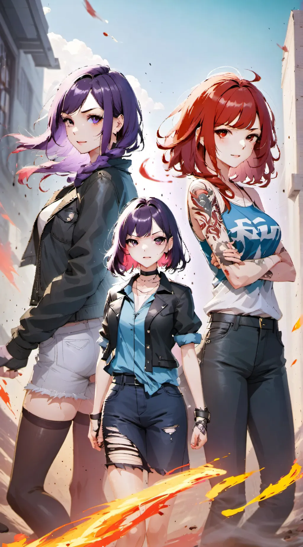 ai character: Gangster background