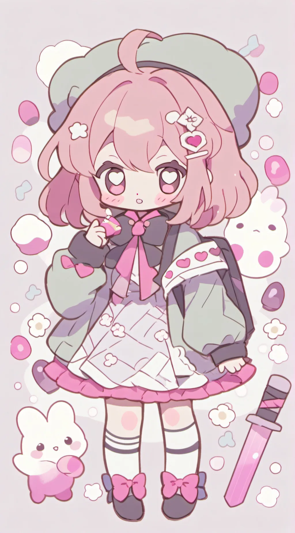 ai character: lily  background