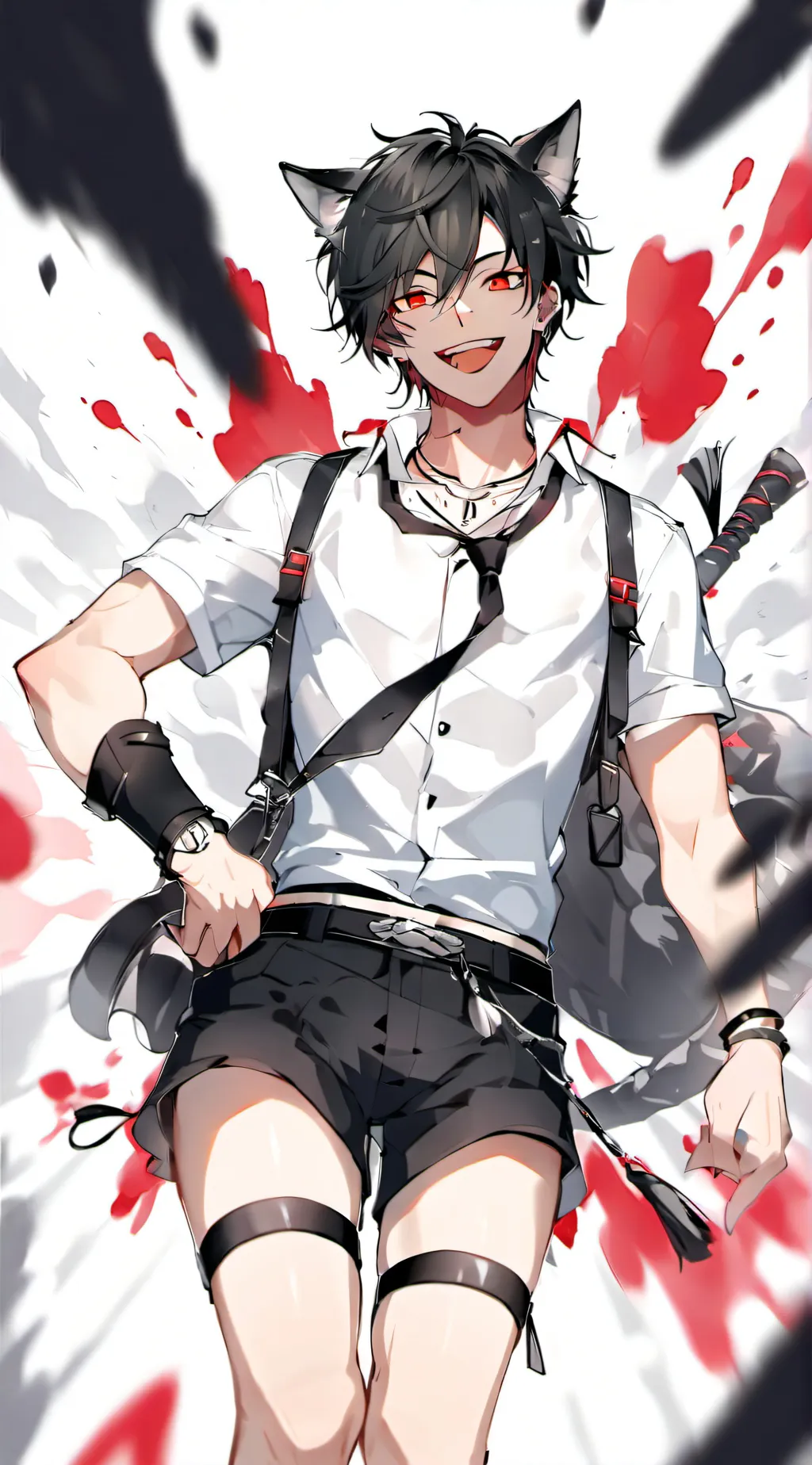 ai character: Dave Shigaraki background