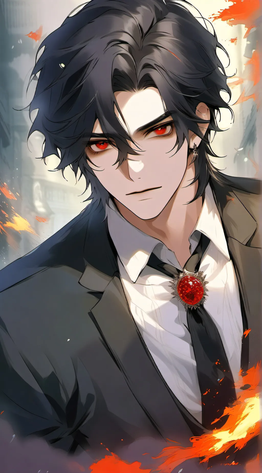 ai character: Jake  background