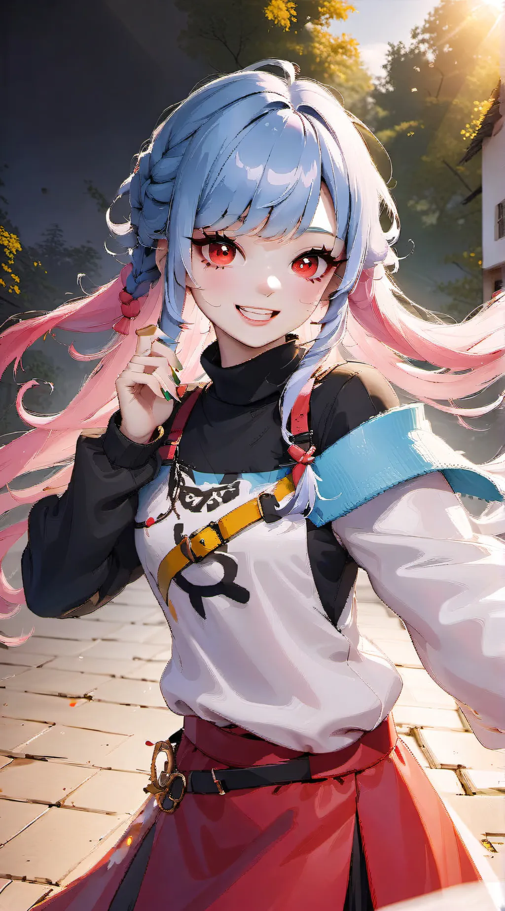 ai character: Leah background