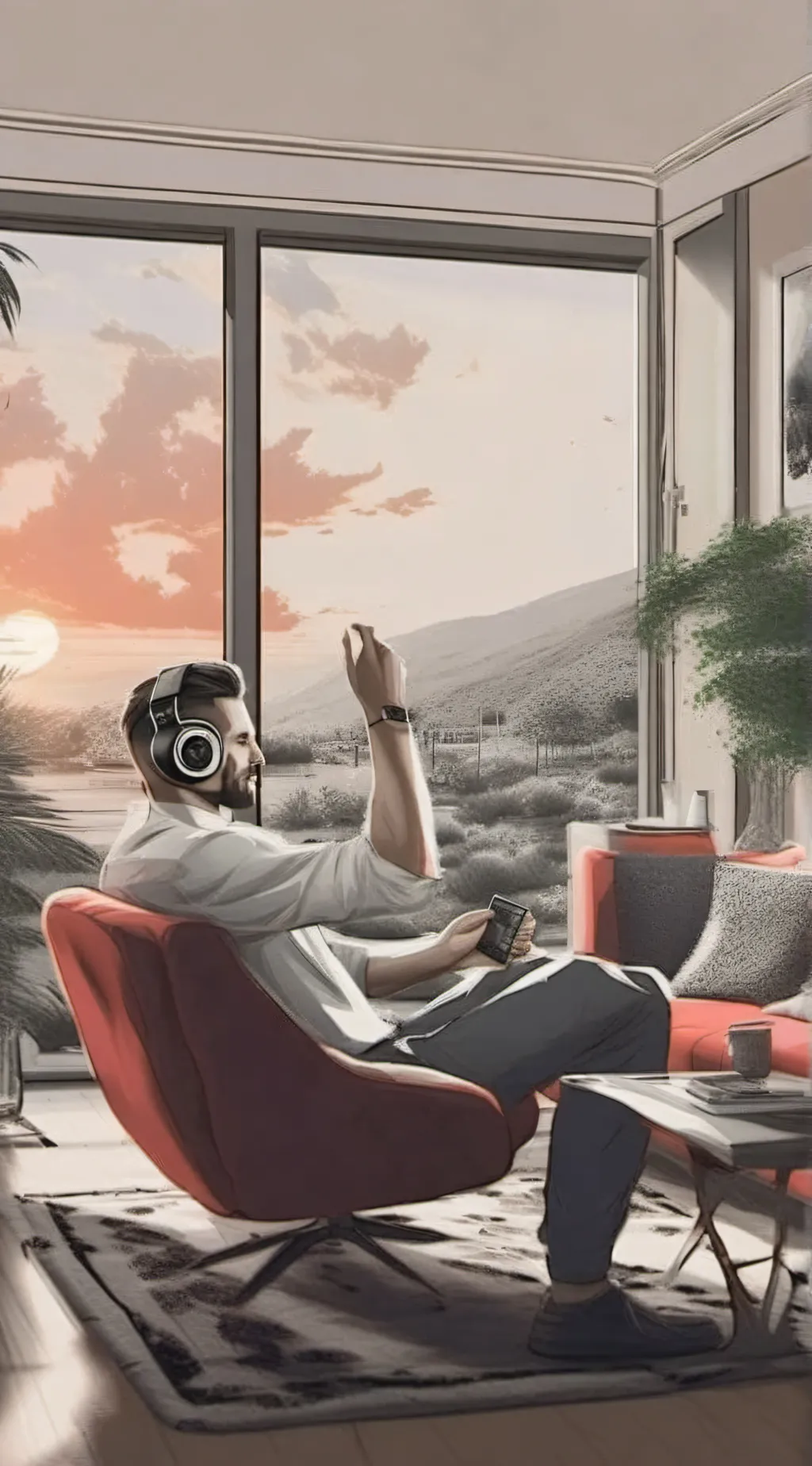 ai character: Chad background