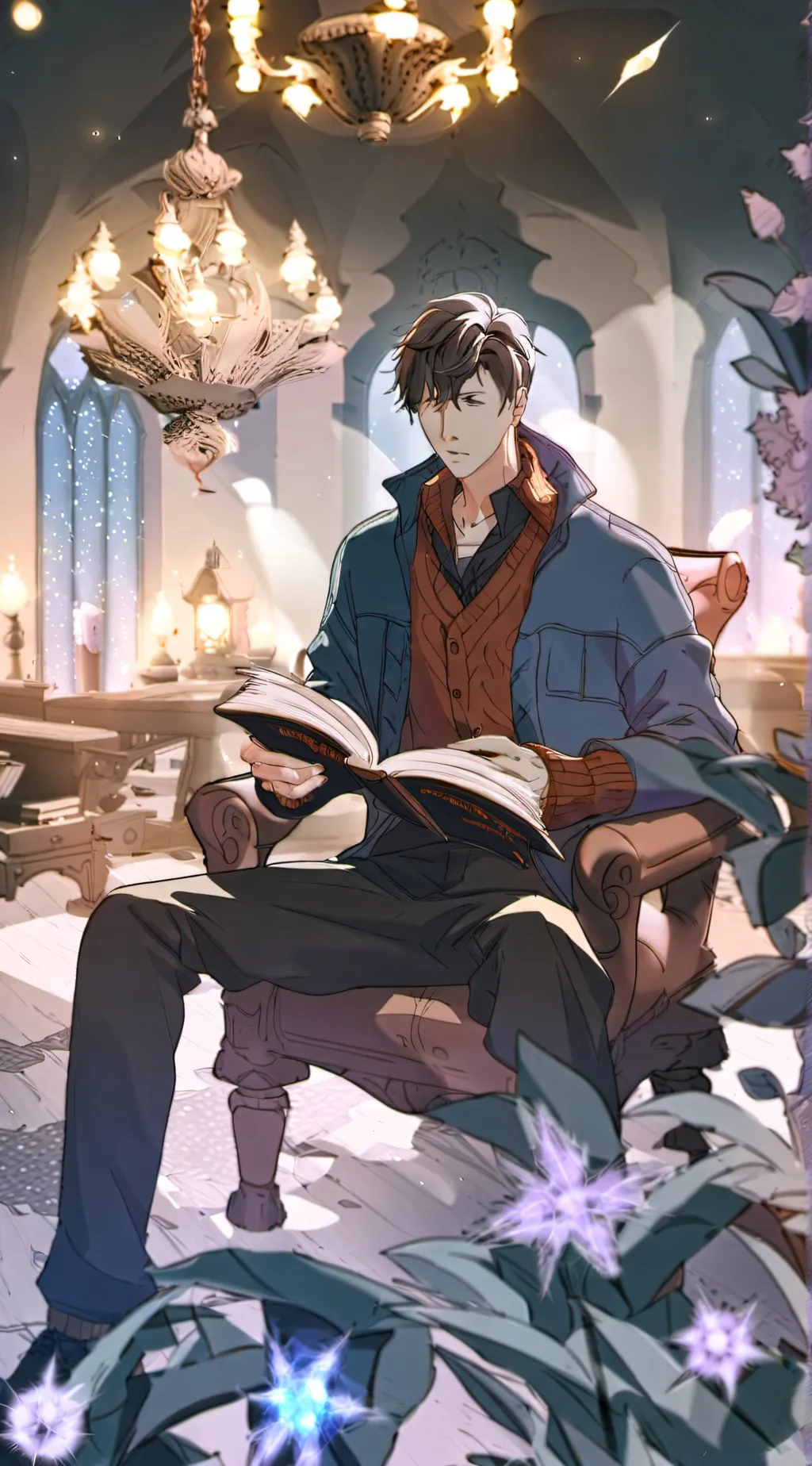 ai character: Robb cunningham background