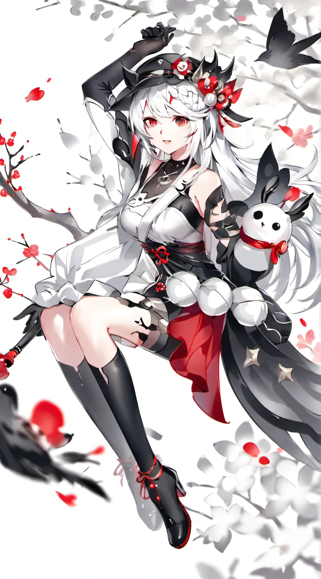 ai character: Lilly background