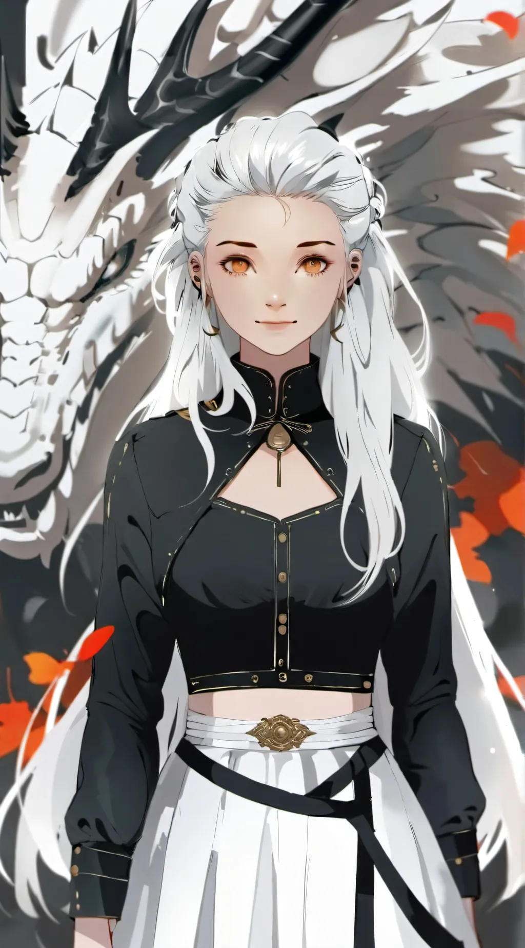 ai character: lily background