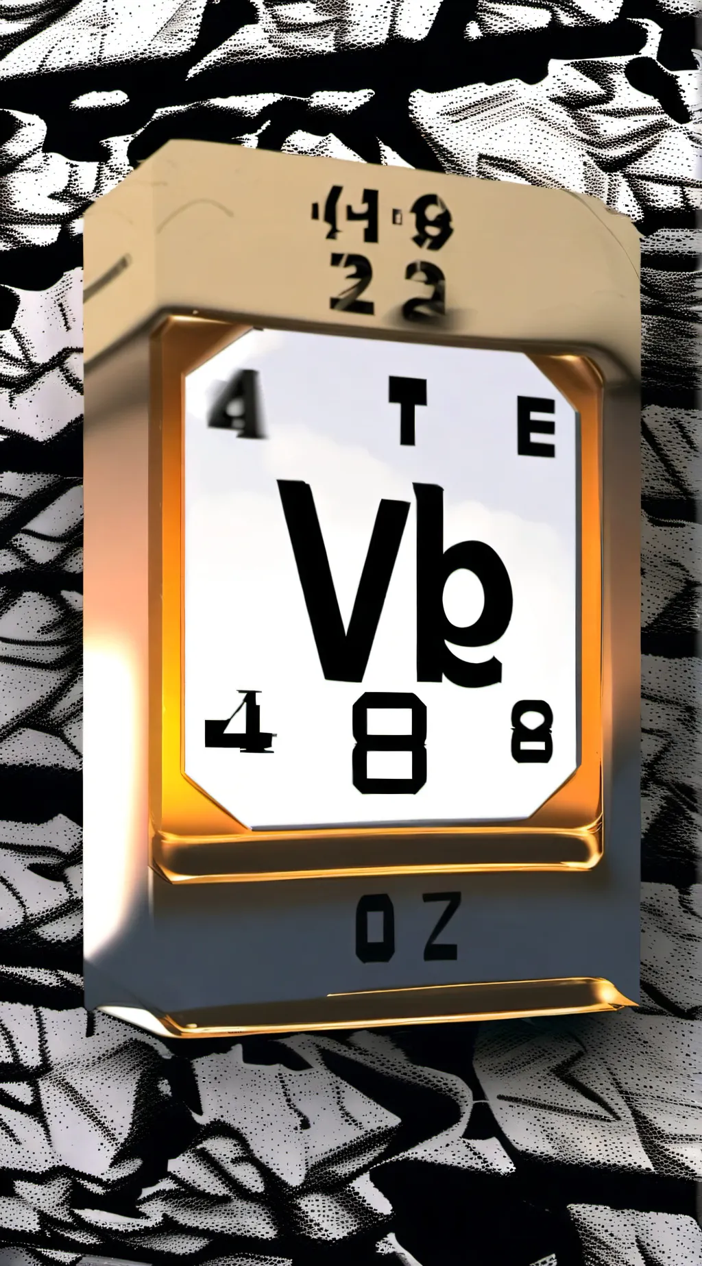 ai character: Cobalt background