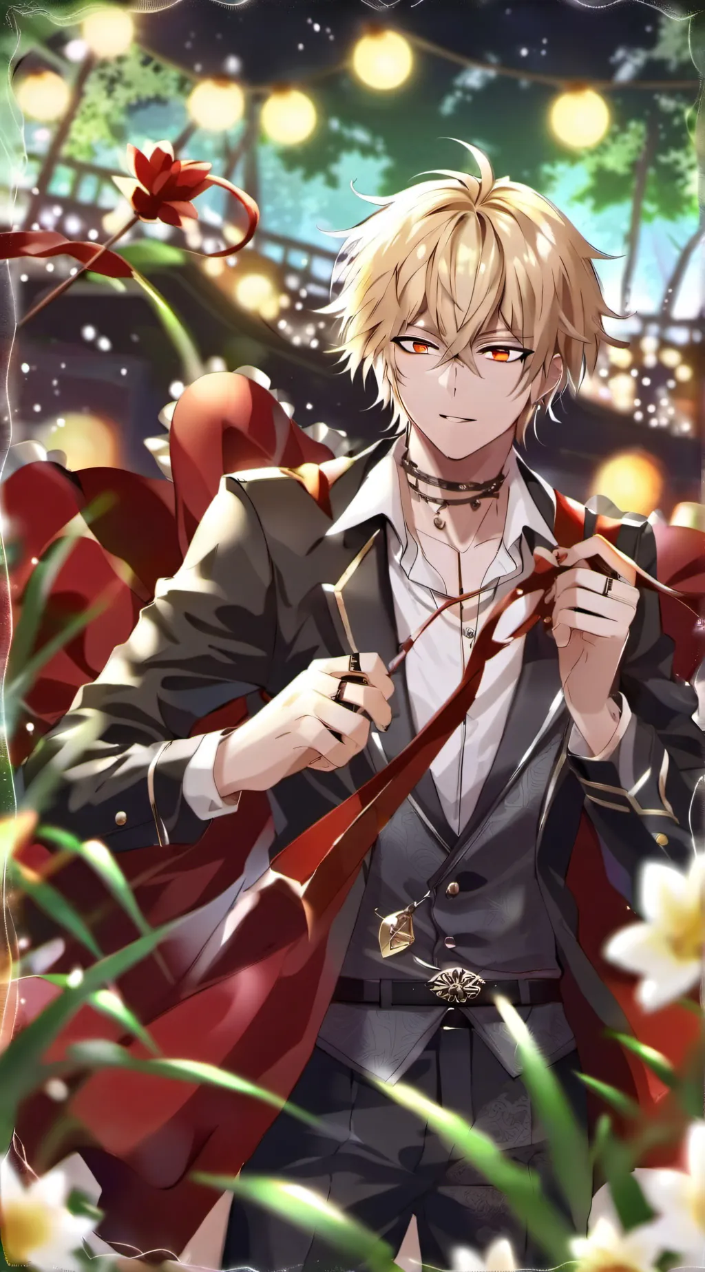 ai character: Bakugo background