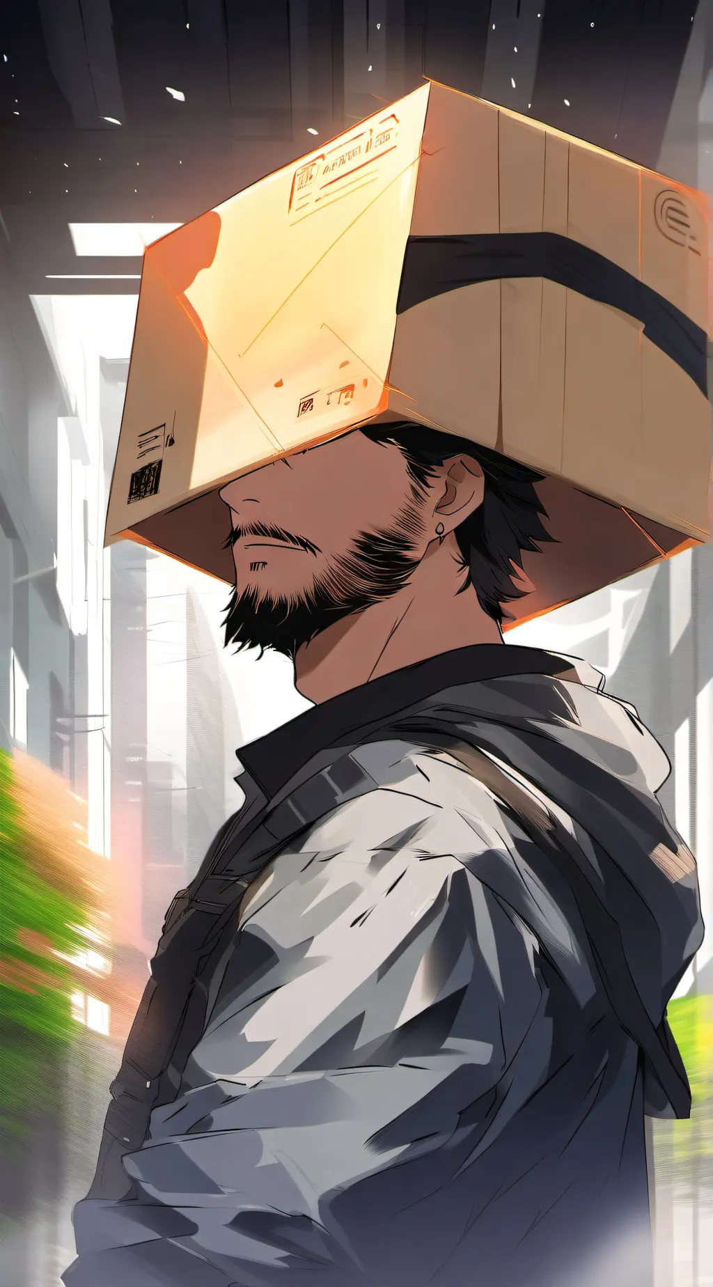 ai character: The test background