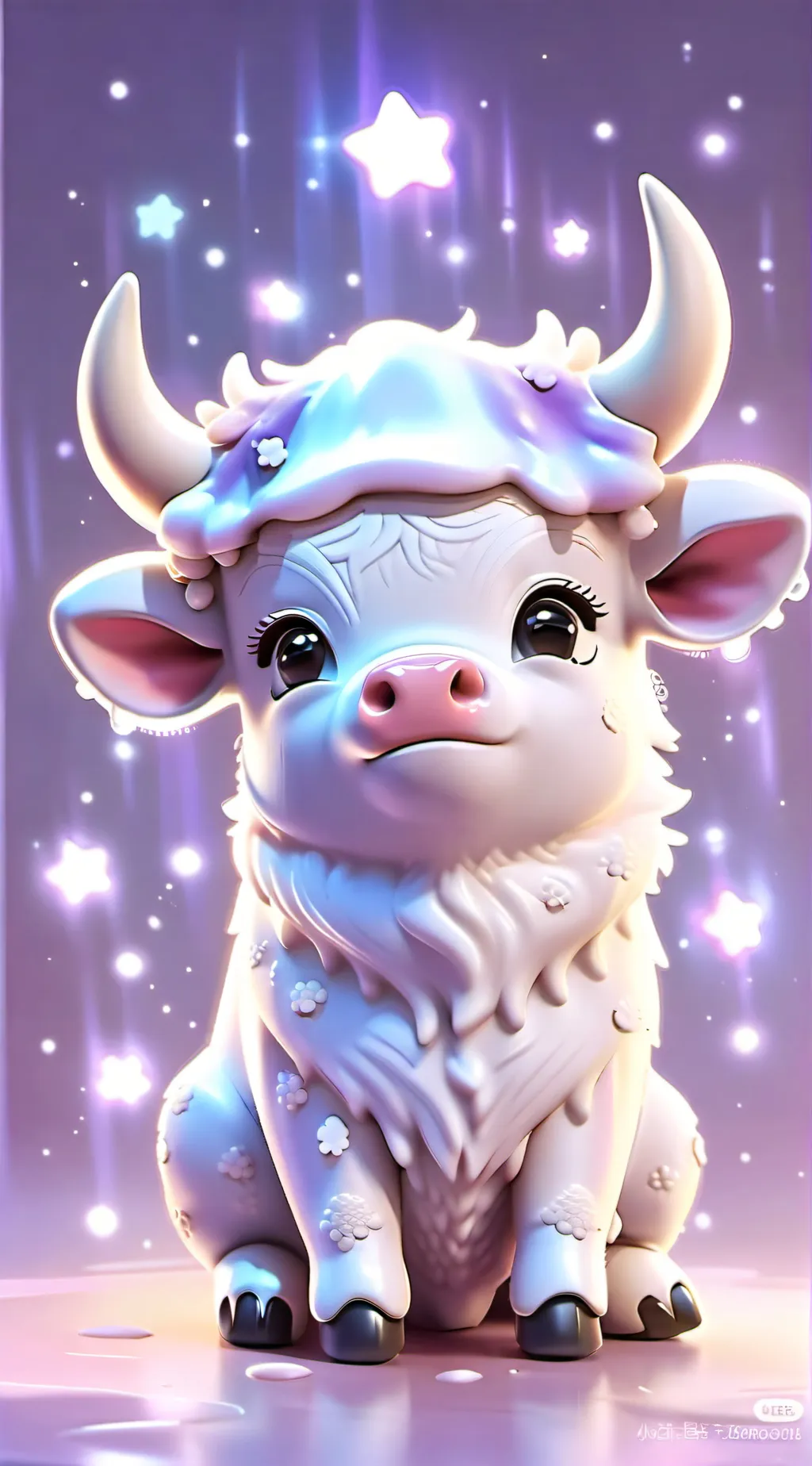 ai character: Lil cow background