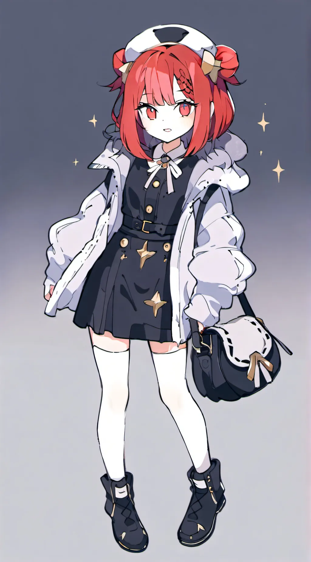 ai character: kirishima sis!!💄💅 background