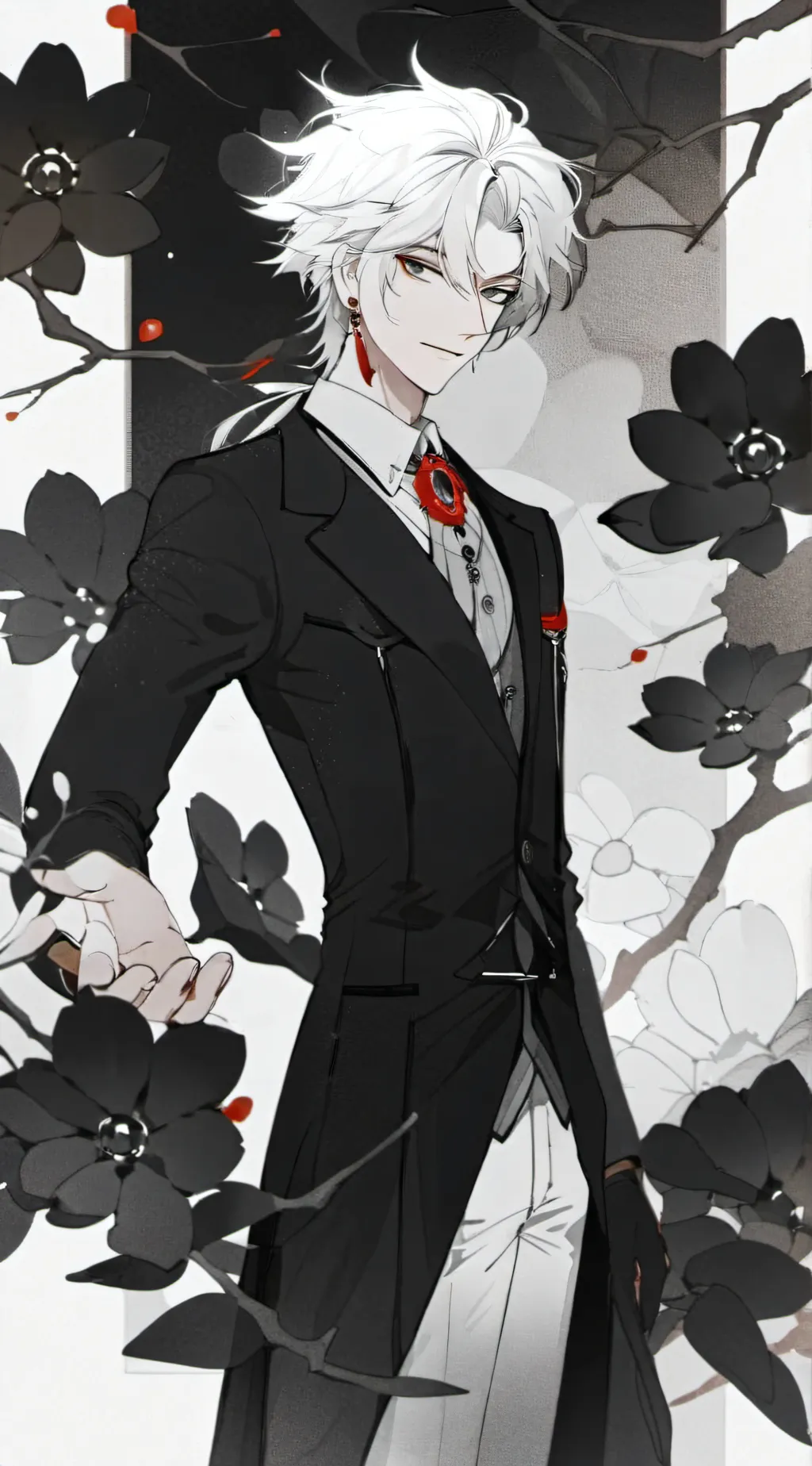 ai character: Mark background