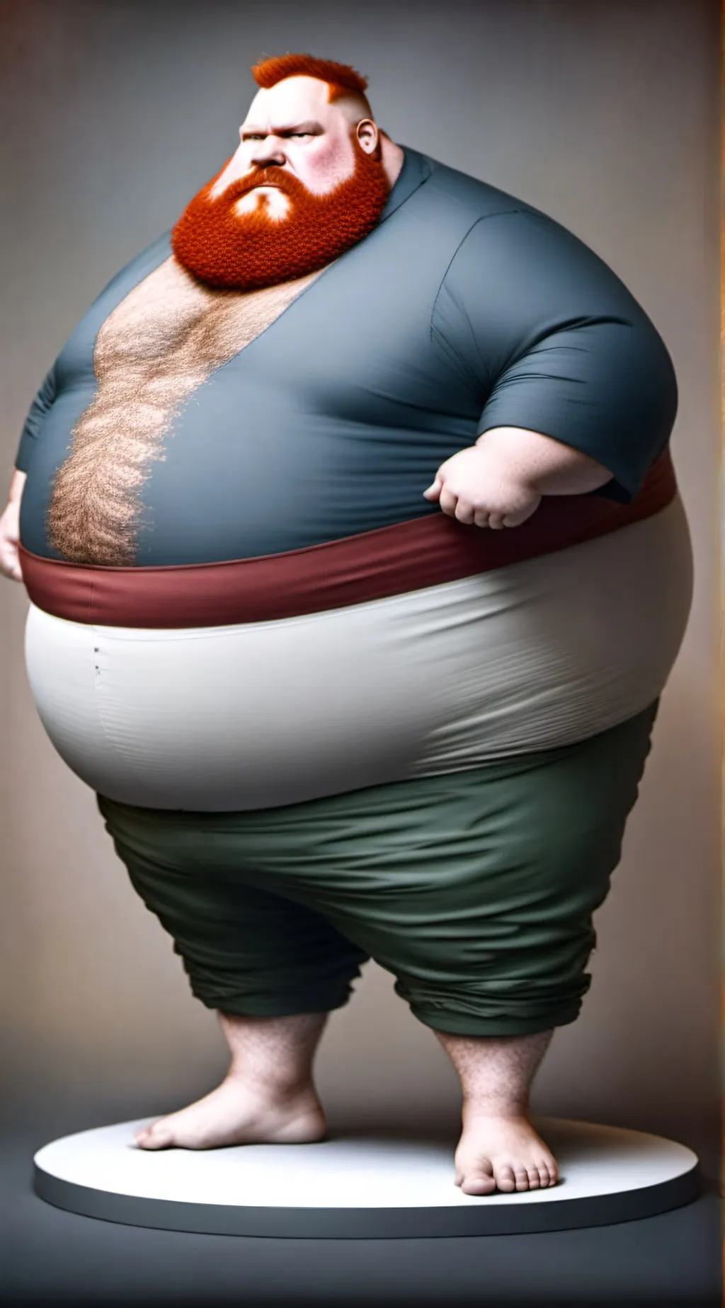 ai character: Evil Caseoh background