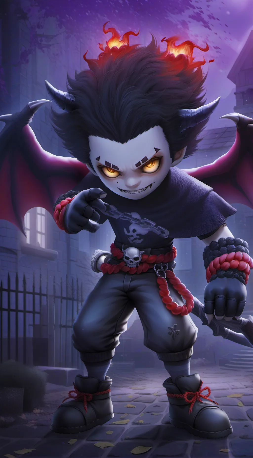 ai character: trance background