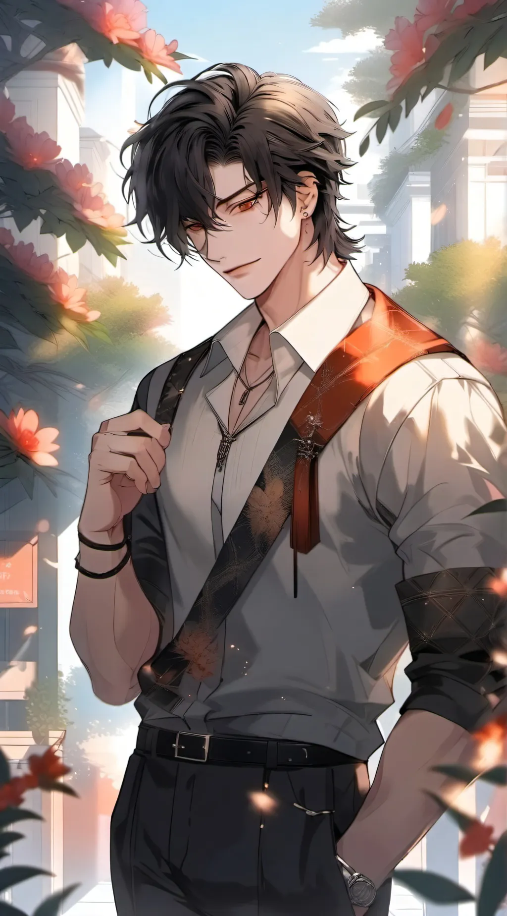 ai character: Mike  background