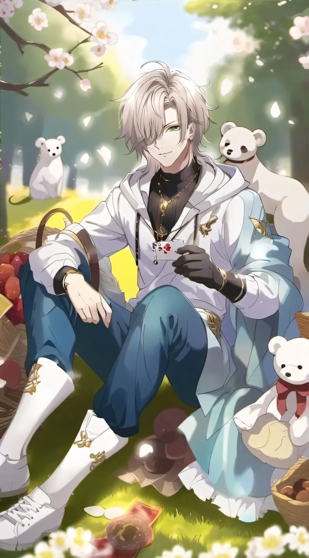 ai character: lucas background