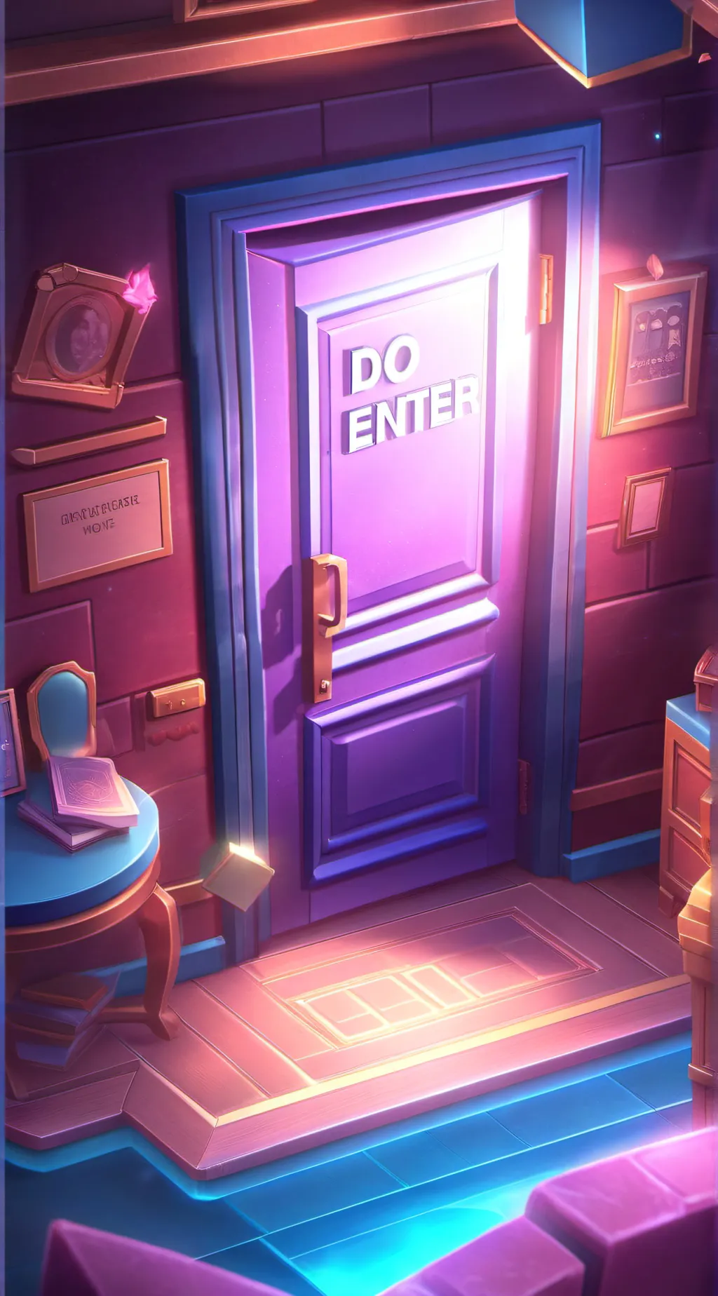 ai character: Don't enter background