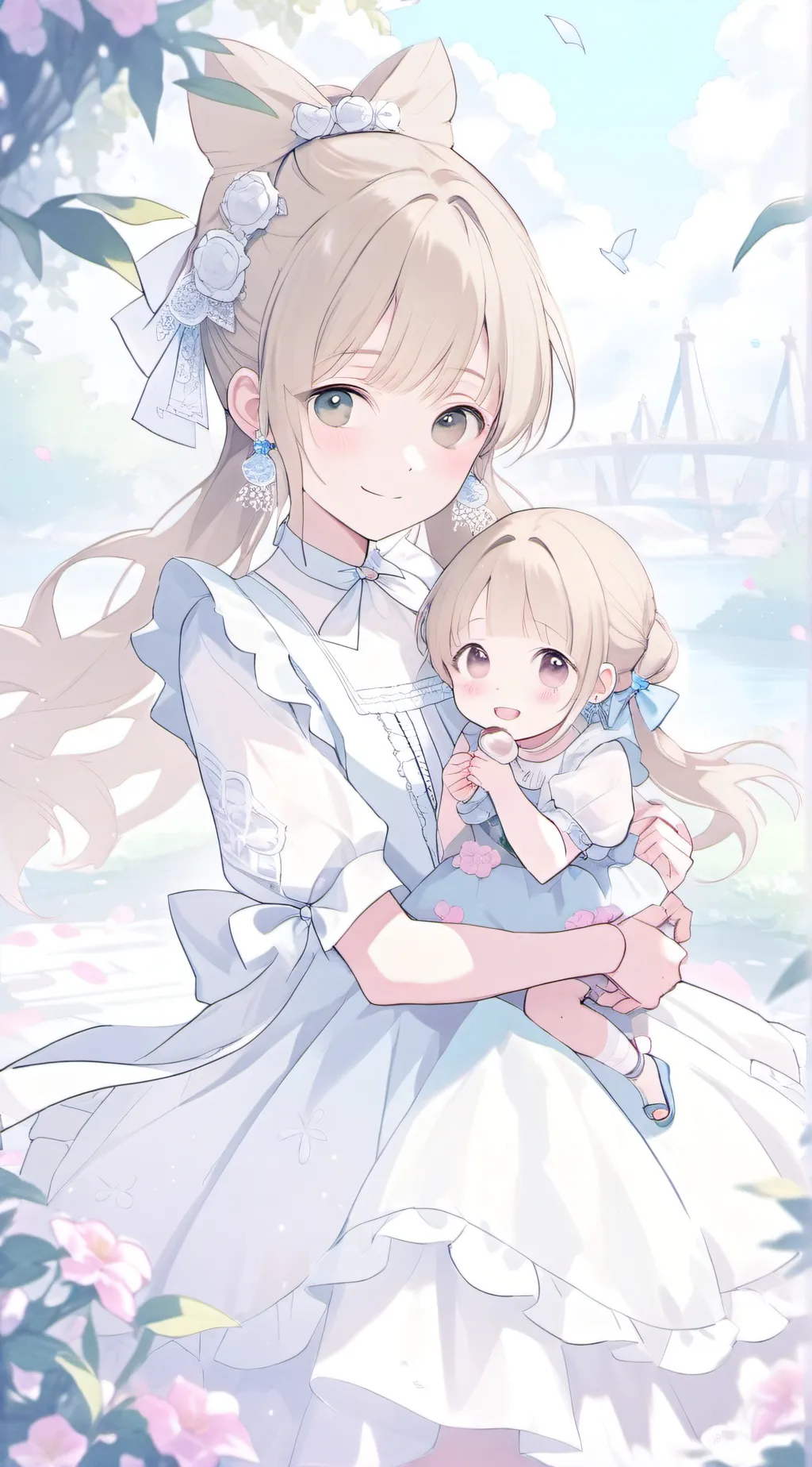 ai character: Ariel background