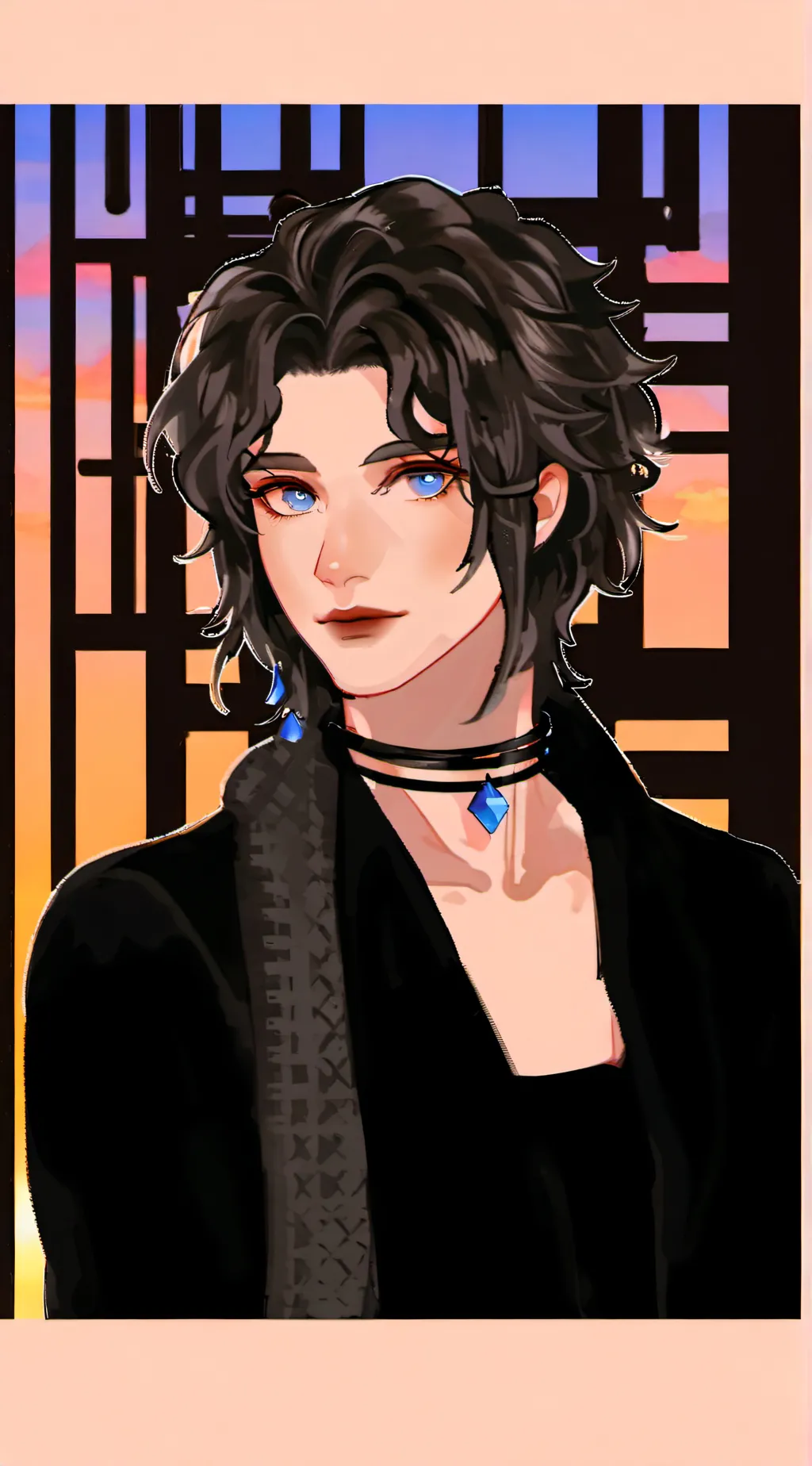 ai character: Rin background