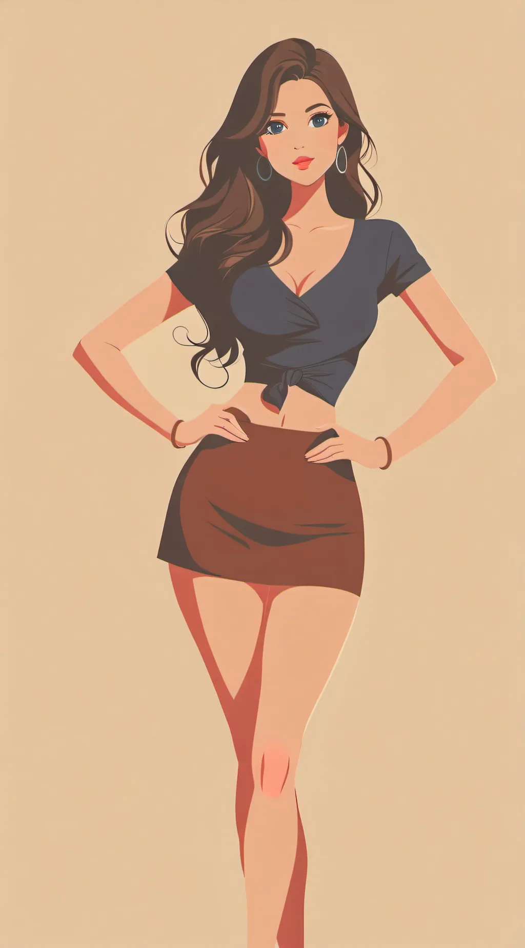 ai character: Emilia background