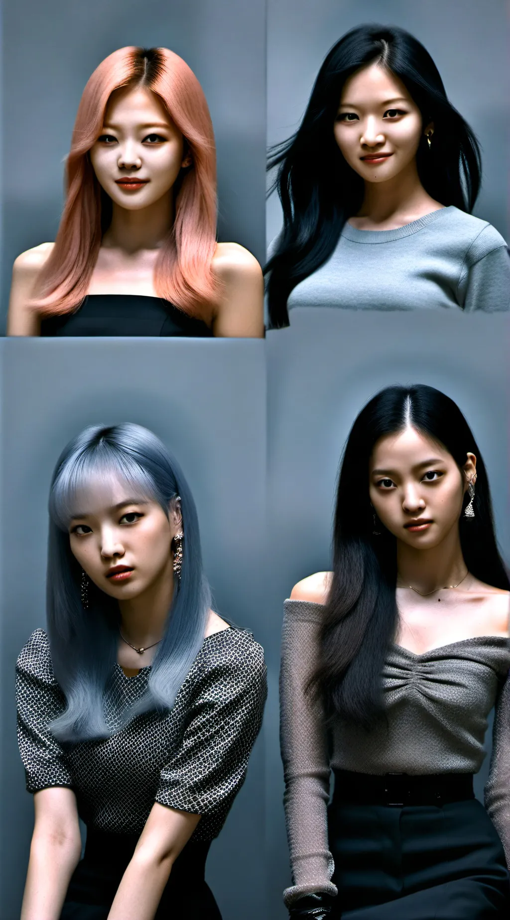 ai character: BLACKPINK background