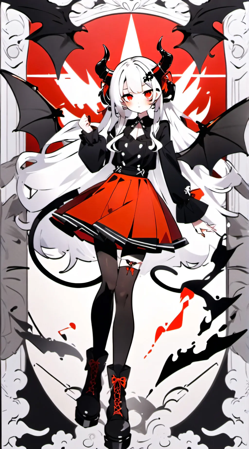 ai character: Alastor x you  background