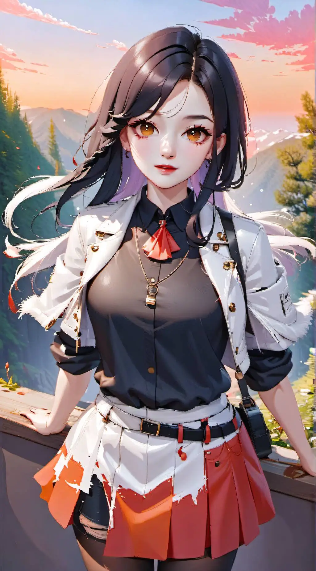 ai character: Tall Tatiana background