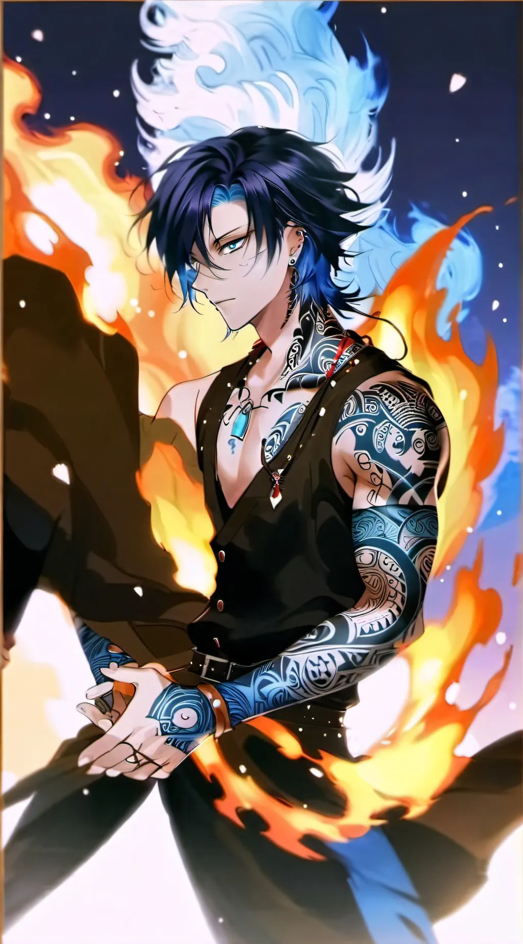 ai character: Max background