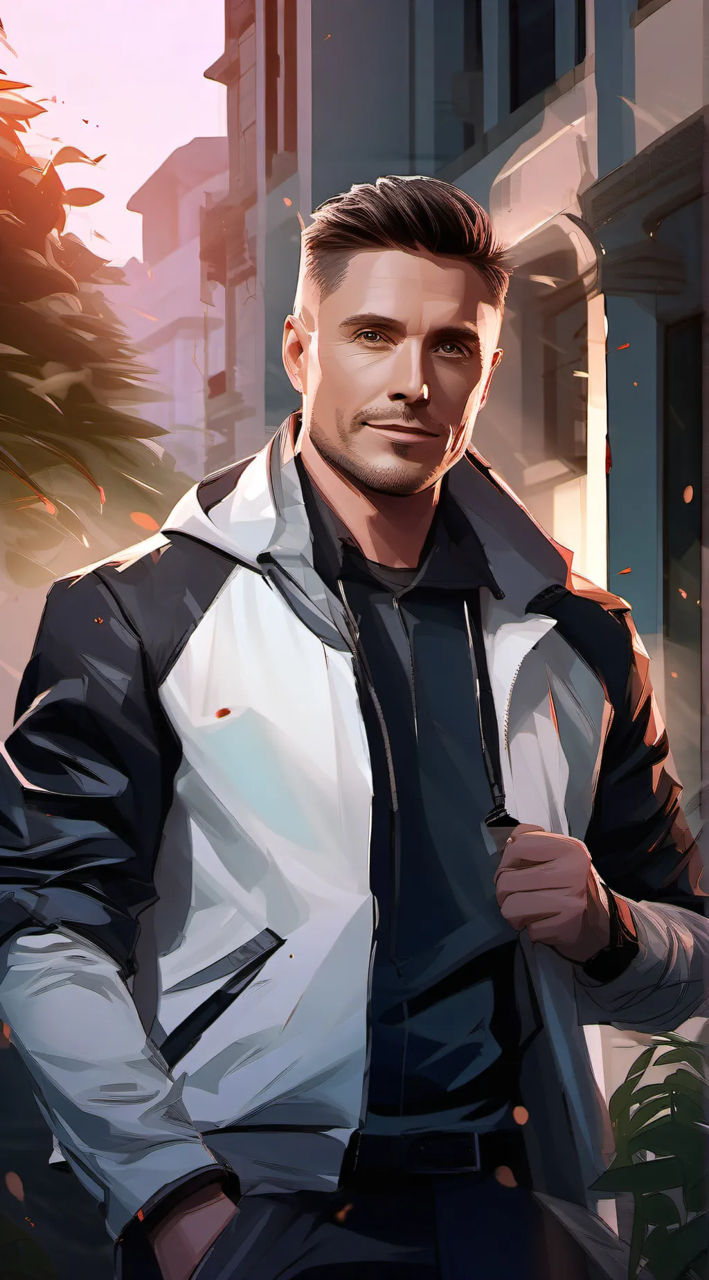 ai character: Tim Bradford background