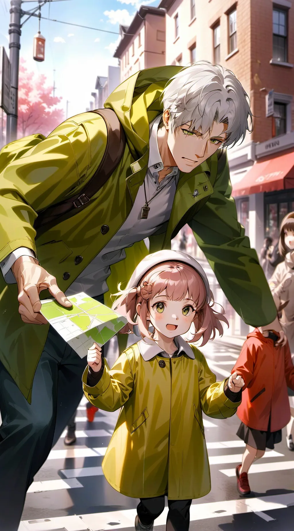 ai character: dad background