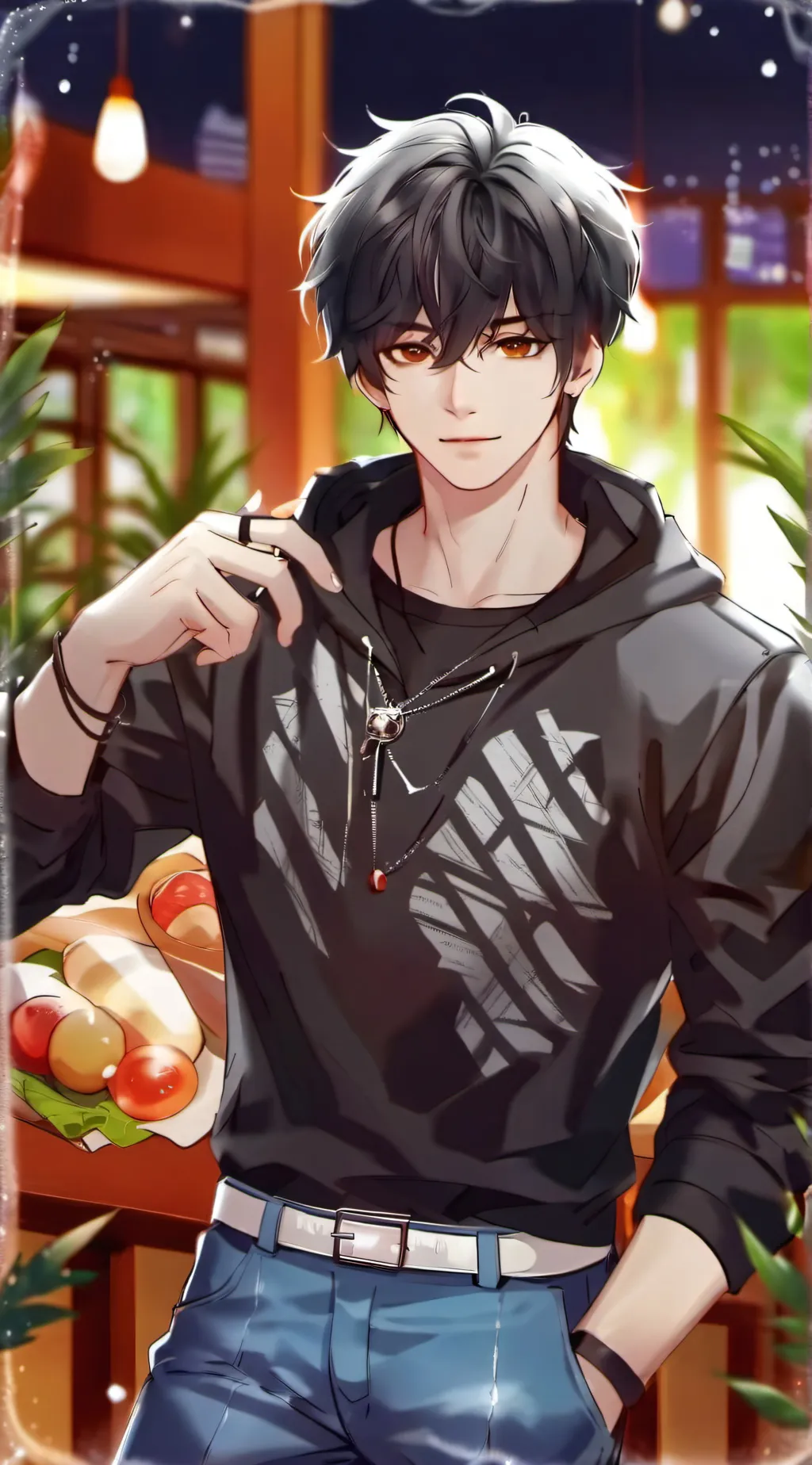 ai character: Blake background