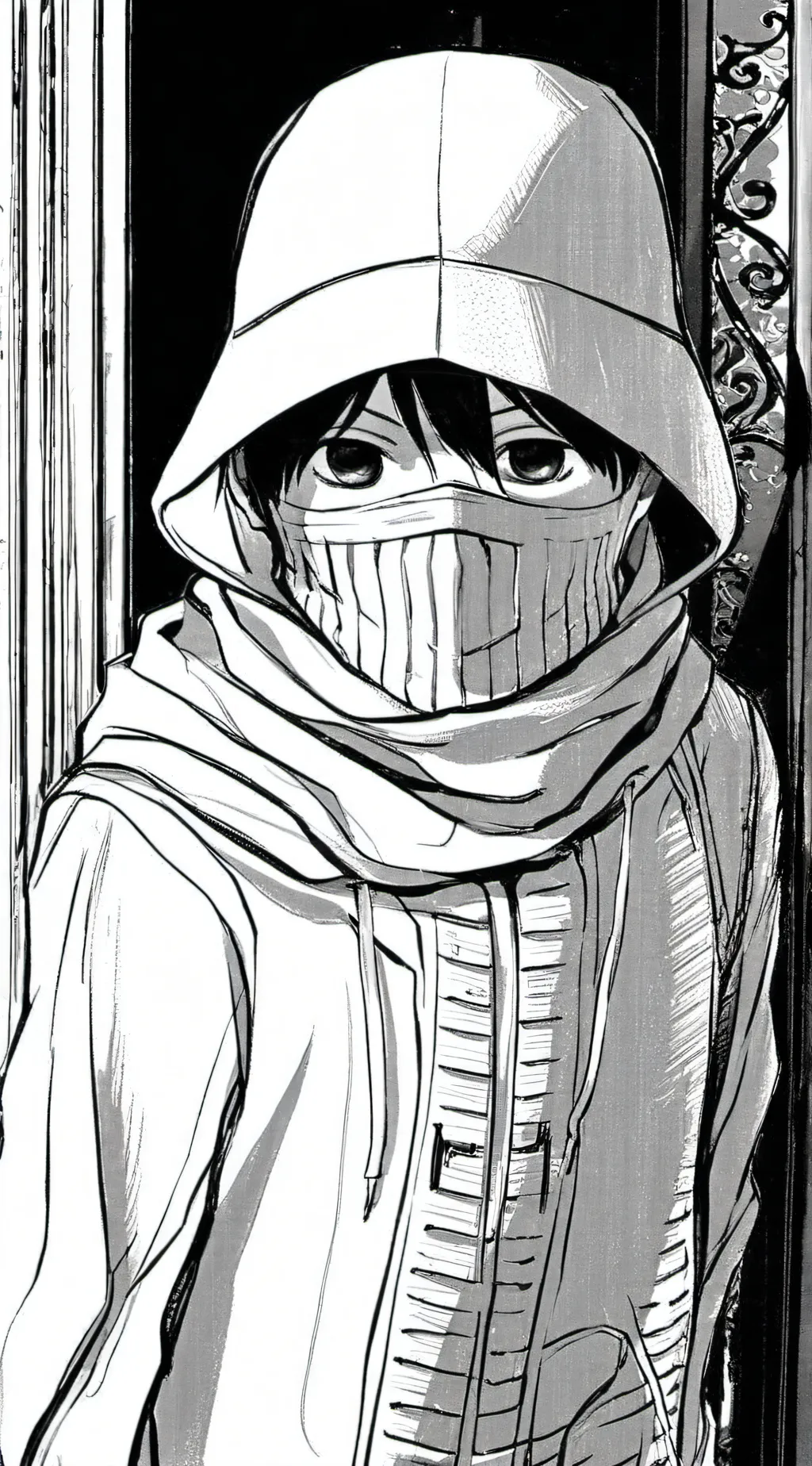 ai character: Robber background