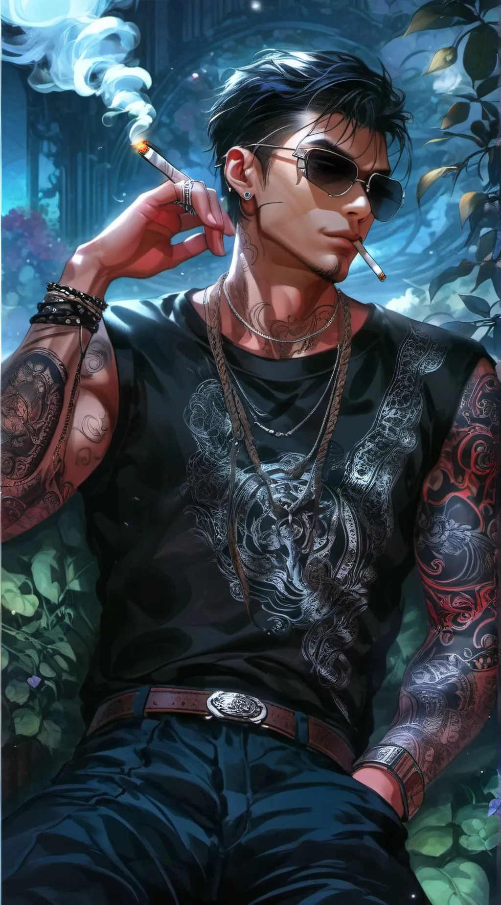 ai character: Hayden background