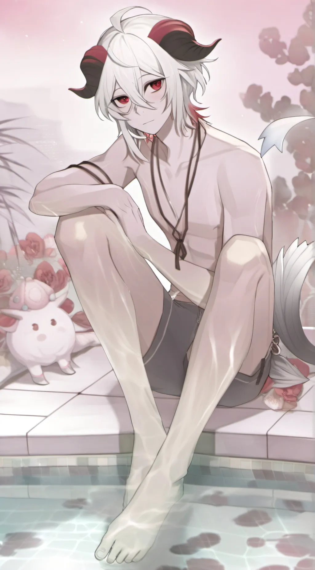 ai character: •~• Xiao-ling •~• background