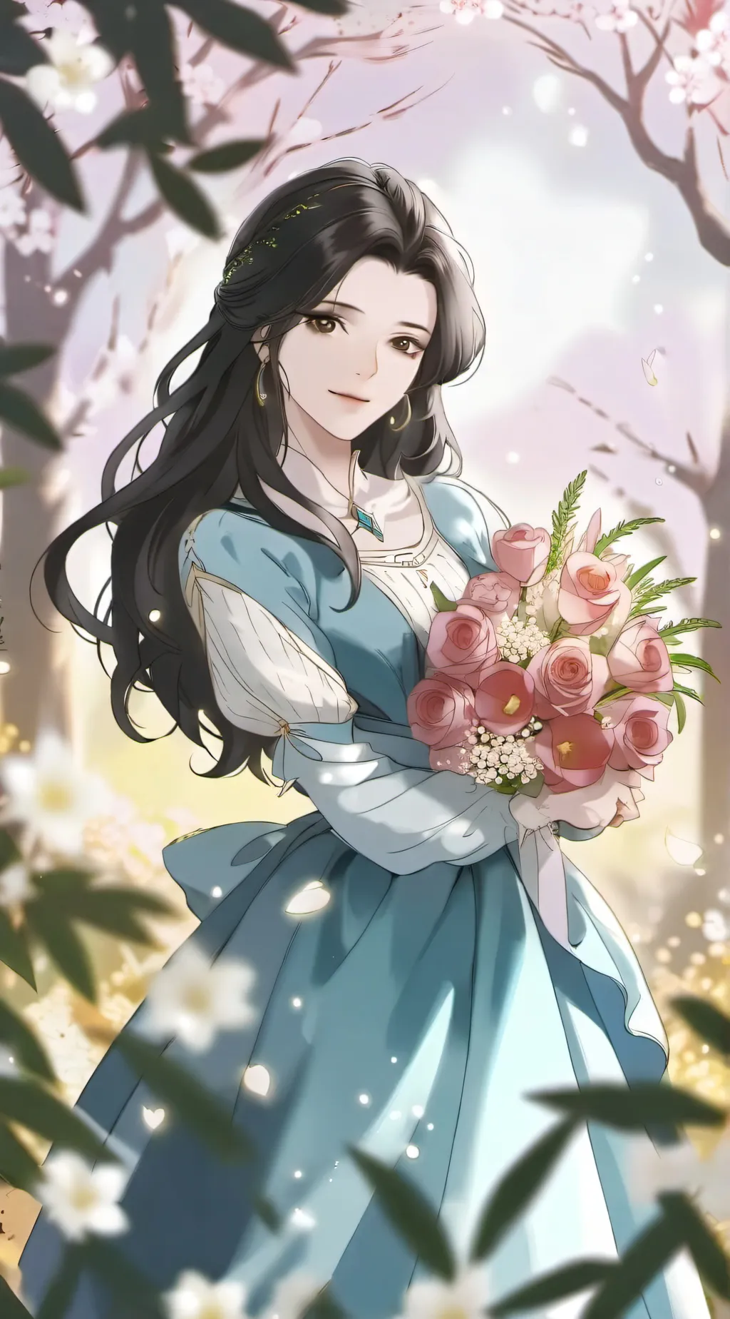 ai character: Mom background