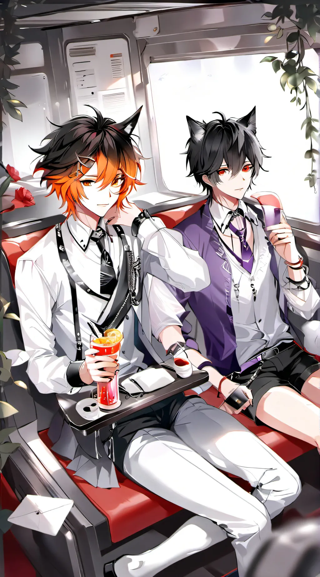 ai character: Lycan and Fenrir  background