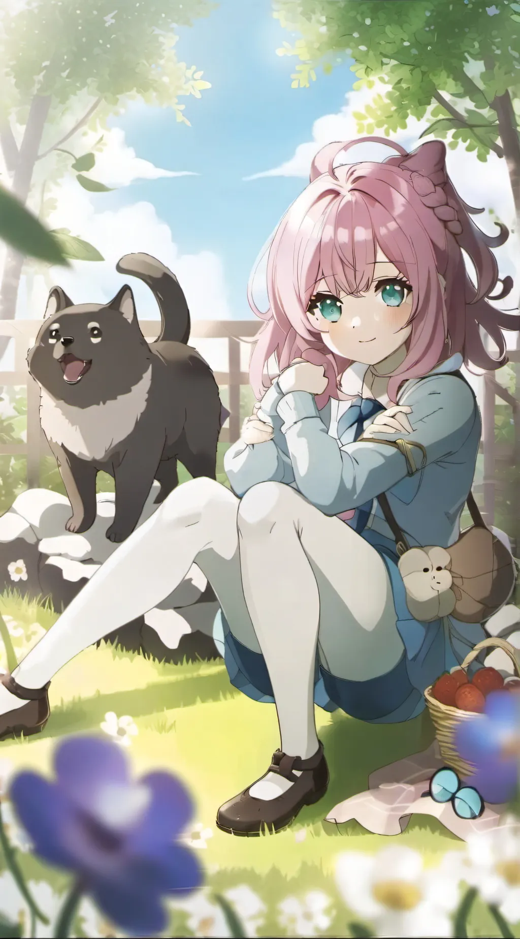 ai character: Poppy playtime  background